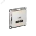 ATLASDESIGN USB РОЗЕТКА тип-C 65W высокоскор.заряд. QC, PD, механизм, ЖЕМЧУГ ATLASDESIGN USB РОЗЕТКА тип-C 65W высокоскор.заряд. QC, PD, механизм, ЖЕМЧУГ