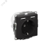 Розетка ATLASDESIGN 16А+USB  A+A, механизм, КАРБОН
