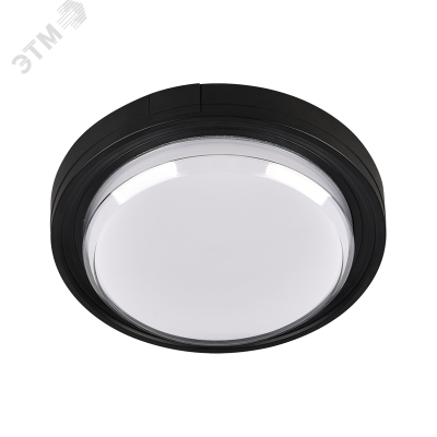 Светильник светодиодный ДБП -24Вт 4000К 2400Лм IP65 черный JazzWay