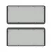 Фланцы крыши и основания для корпусов RAM fit, ШхГ 450х250/300 мм, комплект - 2 шт.