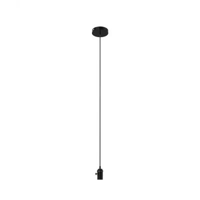 Светильник подвесной Gauss Decor PL041 черный E27, 1 м, 1/40