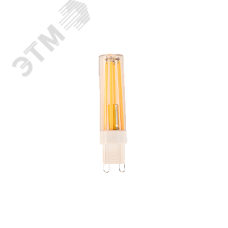 Лампа светодиодная филаментная LED G9 PRO 8w 2700K теплый 700Lm 230V