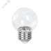 Лампа светодиодная шар прозрачный PLED- ECO- G45 3w E27 2700K CLEAR