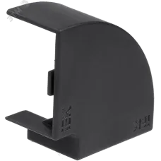 ELECOR Поворот 90град КМП 16х16 черный (4шт/компл) IEK