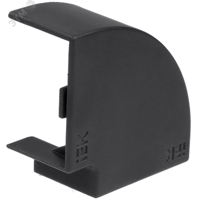 ELECOR Поворот 90град КМП 16х16 черный (4шт/компл) IEK