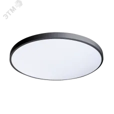 Светильник светодиодный ДБО-48w OPAL 6500К черный 3840Лм IP20
