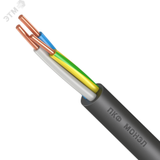 Кабель силовой ППГнг(А)-HF 3Х6 ок(N,PE)-0,66