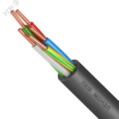 Кабель силовой ППГнг(А)-HF 5Х1,5 ок(N,PE)-0,66