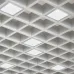 Светильник светодиодный ДВО 089/G OPAL 42W 6500K GREY IP40 /комплект/ 3480Лм Грильято 100х100мм Домино