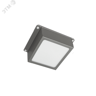 Светильник светодиодный ДВО 089/G OPAL 9W 4000K GREY IP40 780Лм JazzWay