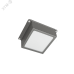 Светильник светодиодный ДВО 089/G OPAL 9W 4000K GREY IP40 780Лм JazzWay