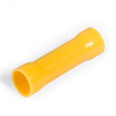 Гильзы соединительные изолированные в ПВХ корпусе (ГСИ) сечение 6,0 мм2  желтые (100 шт/уп)