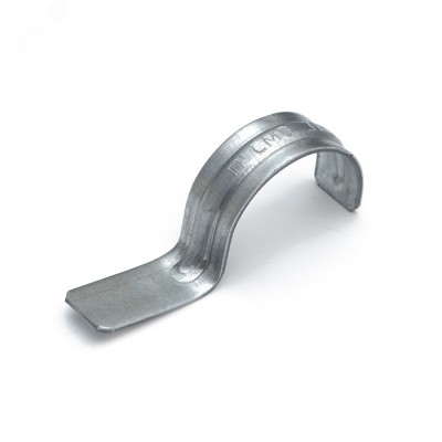 Скоба металлическая однолапковая СМО 31-32 для монтажного пистолета (без отверстий) (50 шт/уп)