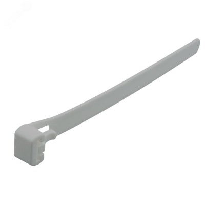 Многоразовая хомут-стяжка 120 х 7,5 мм (серая) (50 шт/уп)