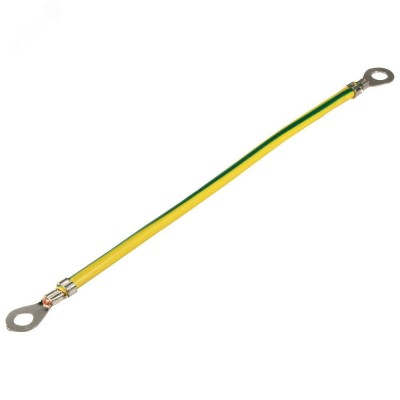 Провод заземляющий сечением 6 мм? длиной 150 мм (10 шт/уп)