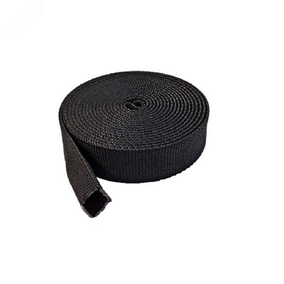 Защитный текстильный рукав 15 мм (25 м/уп) черная