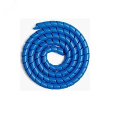 Защитная пластиковая спираль 12 мм (3 м/уп) синяя