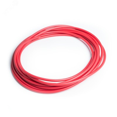 "Трубка ТВ-40 ПВХ 4 мм ""кембрик"" красный "
