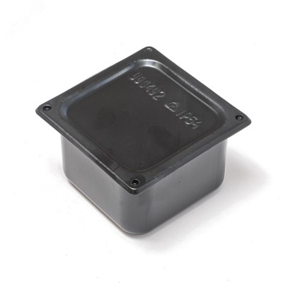 Коробка протяжная металлическая У-994 IP54 грунтованная с уплотнителем 110х110х80 мм