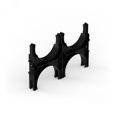 Кластер для двустенных труб d125 мм, двойной, двухсторонний (60 шт/кор)