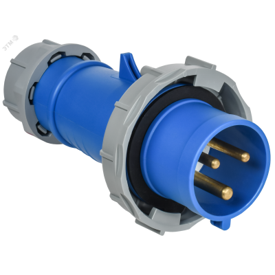 Вилка переносная ССИ-0232 32А-6ч/200-250В 2P+PE IP67 IEK