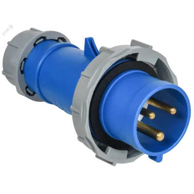 Вилка переносная ССИ-0232 32А 6ч 220В 2P+PE IP67 IEK