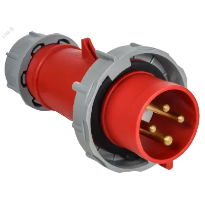 Вилка переносная ССИ-0242 32А 6ч 380В 3P+PE IP67 IEK