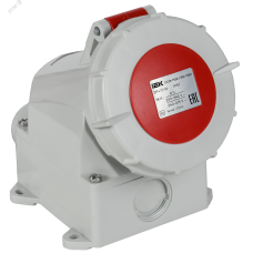 Розетка стационарная ССИ-1152 16А-6ч 380В 3P+PE+N IP67 IEK