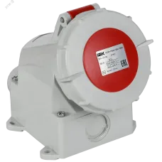 Розетка стационарная ССИ-1152 16А 6ч 380В 3P+PE+N IP67 IEK