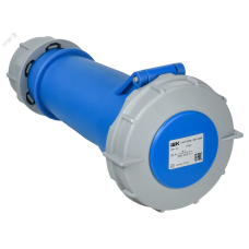 Розетка переносная ССИ-2232 32А-6ч 220В 2P+PE IP67 IEK