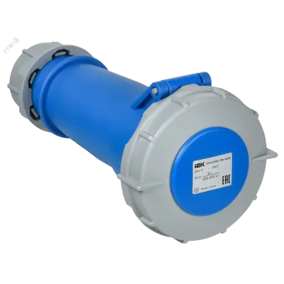 Розетка переносная ССИ-2232 32А 6ч 220В 2P+PE IP67 IEK