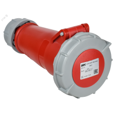 Розетка переносная ССИ-2142 16А-6ч 380В 3P+PE IP67 IEK