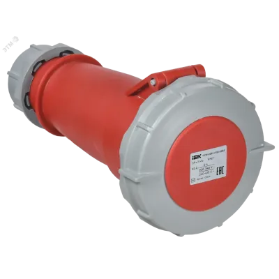 Розетка переносная ССИ-2252 32А 6ч 380В 3P+PE+N IP67 IEK