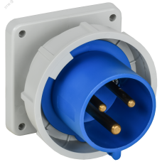 Вилка встраиваемая ССИ-3232 32А-6ч 220В 2P+PE IP67 IEK