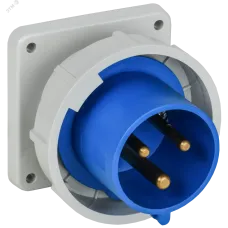 Вилка встраиваемая ССИ-3232 32А 6ч 220В 2P+PE IP67 IEK