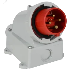 Вилка стационарная ССИ-5142 16А 6ч 380В 3P+PE IP67 IEK
