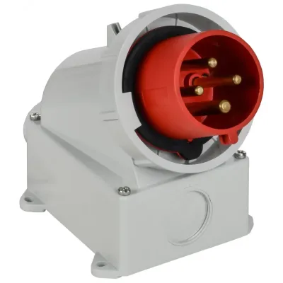 Вилка стационарная ССИ-5242 32А 6ч 380В 3P+PE IP67 IEK