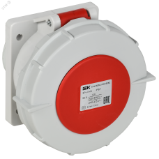 Розетка встраиваемая прямаяССИ-6252 32А-6ч 380В 3P+PE+N IP67 IEK