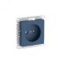 ATLASDESIGN РОЗЕТКА без заземления со шторками, 16А, быстрозажимные клеммы, АКВАМАРИН ATLASDESIGN РОЗЕТКА без заземления со шторками, 16А, быстрозажимные клеммы, АКВАМАРИН