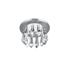 Светильник Gauss Brilliance PT001, Кристалл/Хром, Gu5.3 1/30