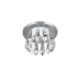 Светильник Gauss Brilliance PT001, Кристалл/Хром, Gu5.3 1/30 Светильник Gauss Brilliance PT001, Кристалл/Хром, Gu5.3 1/30