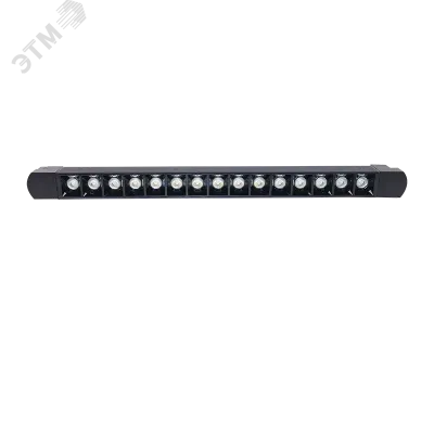 Светильник светодиодный трековый линейный на шинопровод ДПО-4230R 30W 4000K 2400Лм24° BL черный IP40 480mm Jazzway