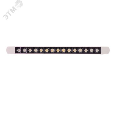 Светильник светодиодный трековый линейный на шинопровод ДПО-4230R 30W 4000K 2400Лм24° WH белый IP40 480mm Jazzway