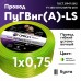 ПуГВ нг(А)  LS 0,75 желто-зеленый ТРТС