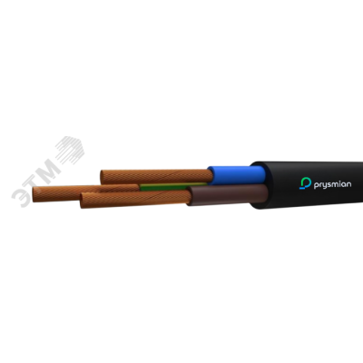 Провод  ПВСнг(А)-LS 3x4 черный 0.38/0.66 кВ