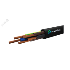 Провод ПВСнг(А)-LS 5x1.5 черный 0.38/0.66 кВ