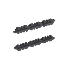 Комплект изоляторов главной шинной системы 1-2 шины на полюс, толщиной 10мм, 3Р