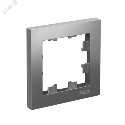 Рамка однопостовая ATLASDESIGN сталь