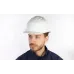 Каска защитная QUARTZ UP IV белого цвета с храповым механизмом с вентиляцией