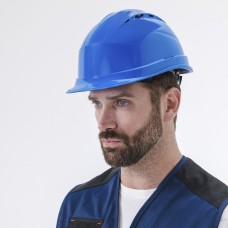 Каска защитная из полипропилена с вентиляцией QUARTZ UP IV цвет Синий